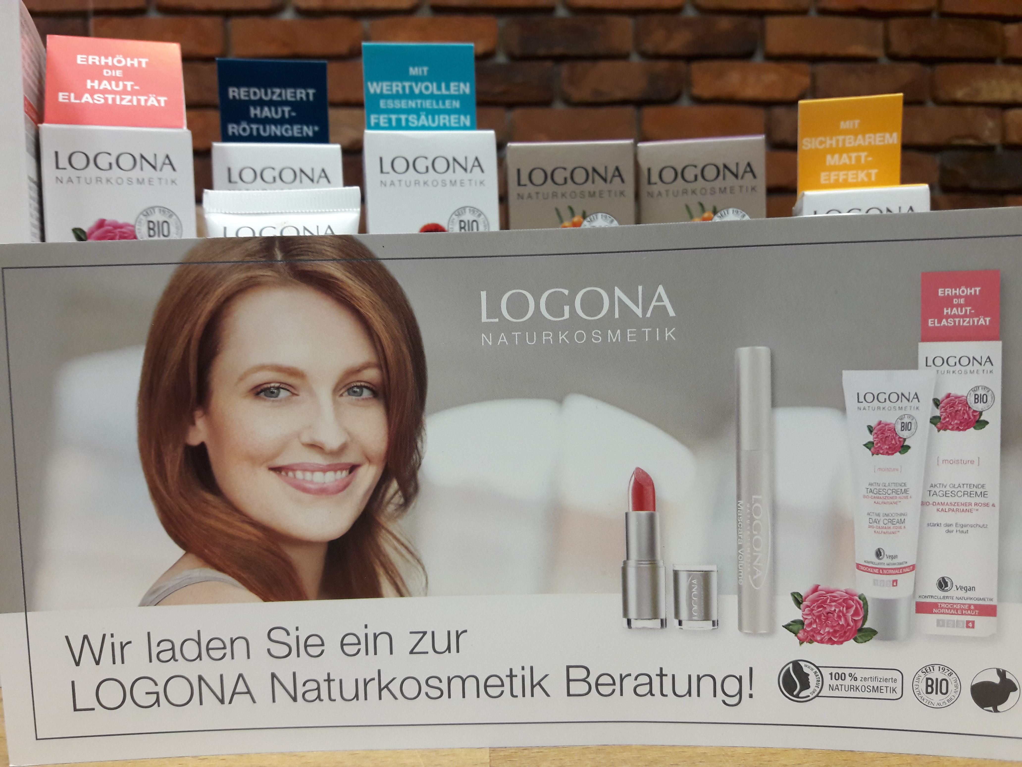 Herzliche Einladung zum Logona Naturkosmetikabend am Mittwoch, den 13. Juni 2018