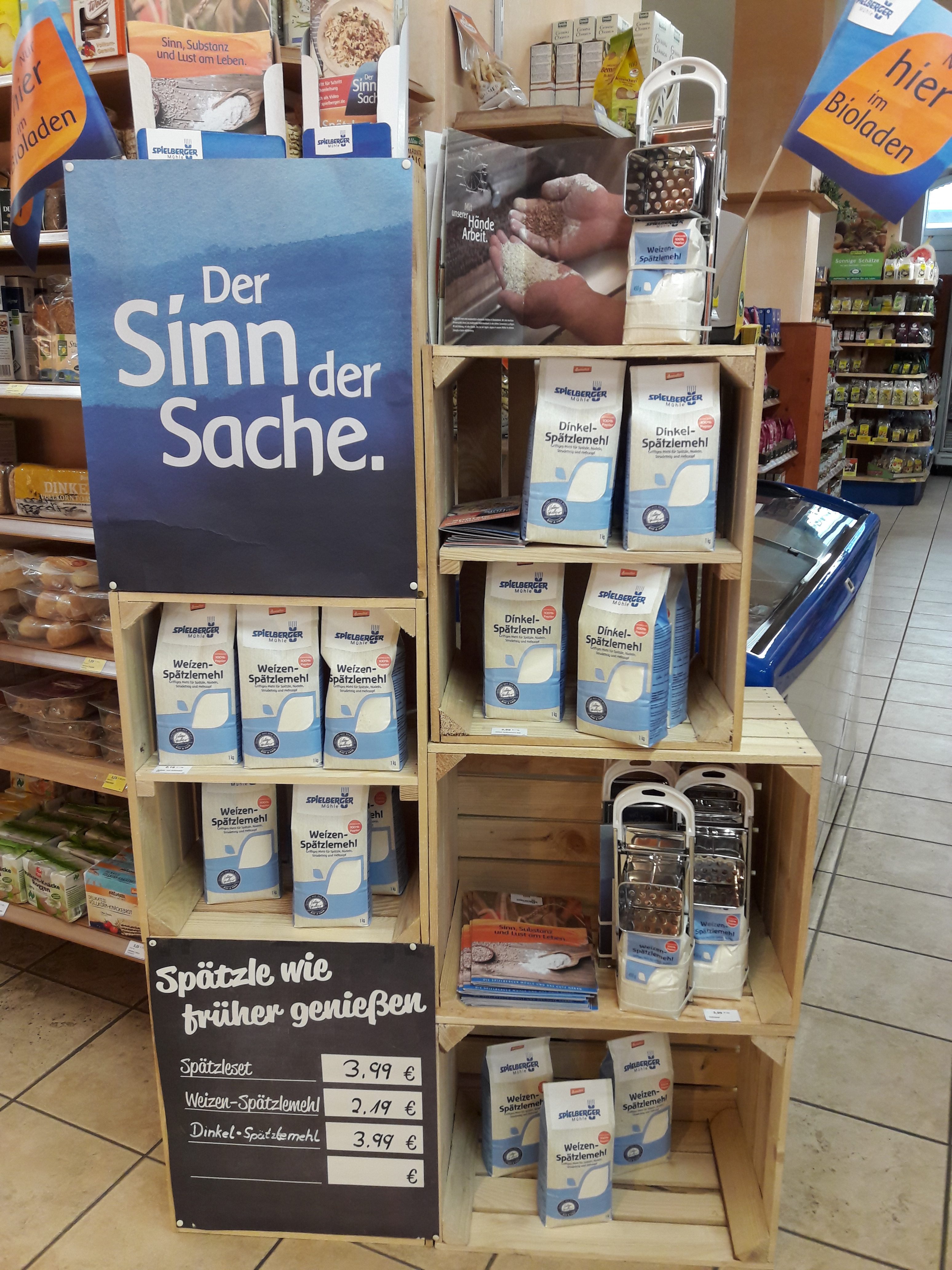 Sinn und Sinnlichkeit – selbstgemachte Bio-Spätzle wie früher in Schwaben!