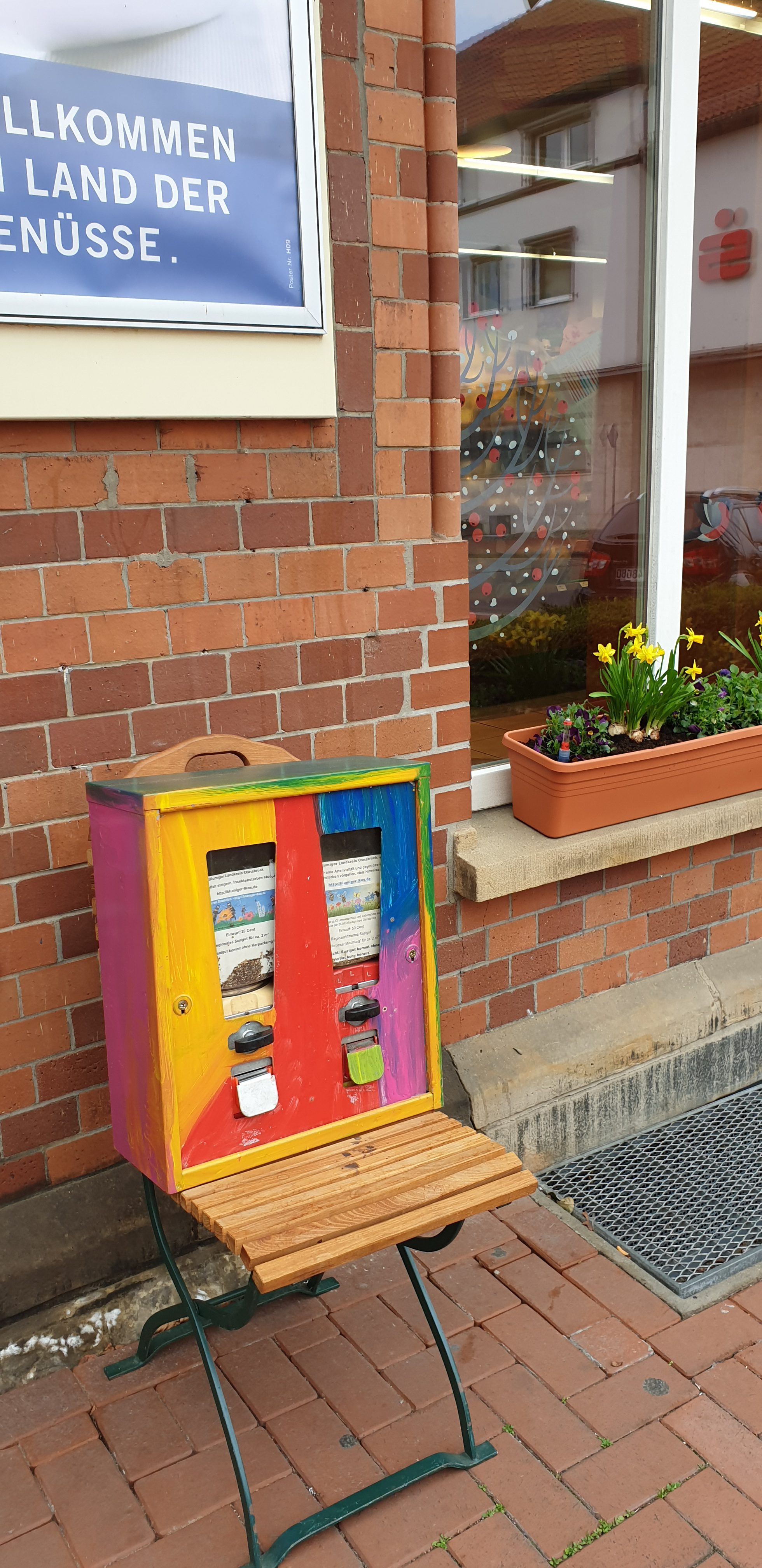 Unser bunter Saatgutautomat: Er ist wieder da!