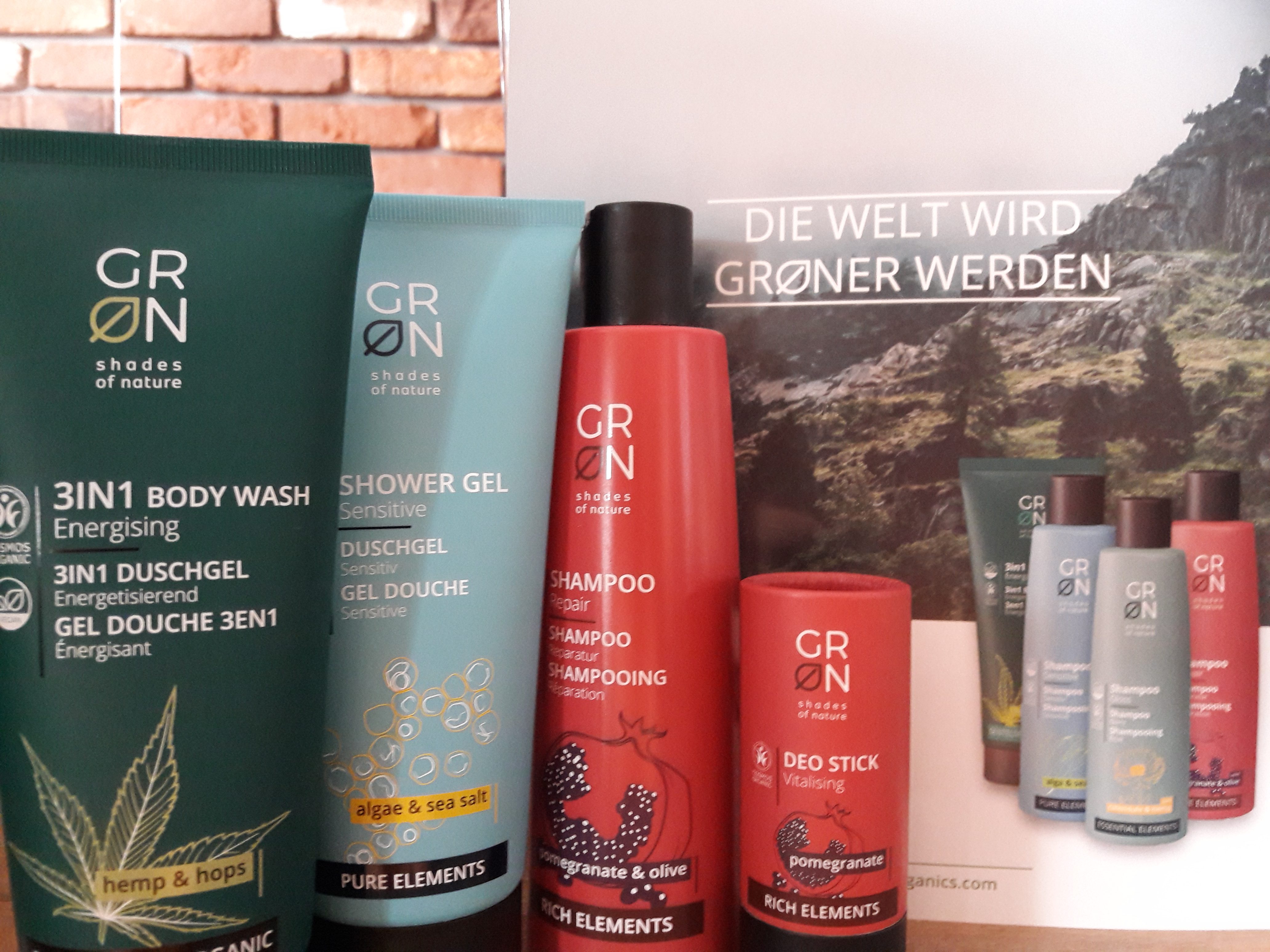 Grøn Naturkosmetik bei uns neu im Sortiment!